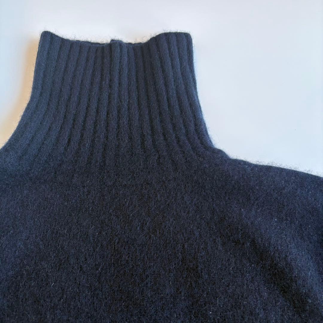 田中さんのセーター ARROW57. カシミヤセーター トックリ ネイビー