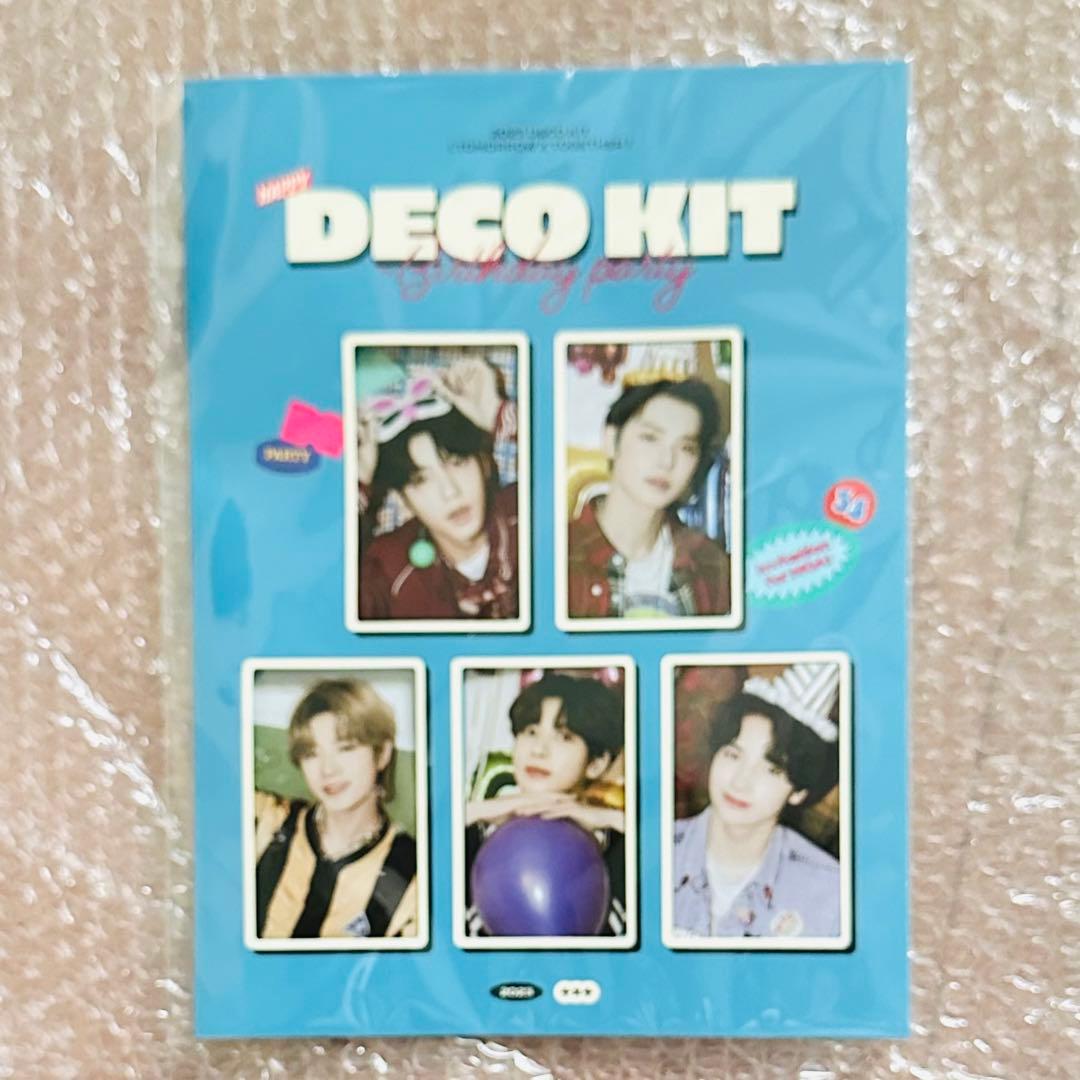 TXT 完全新品未開封　2022 入手困難　デコキット2種　特典トレカ付き