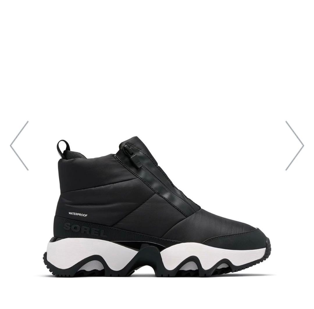 SOREL/ キネティックインパクト パフィージップウォータープルーフ /ソレル キネティックインパクト パフィージップウォータープルーフ(22.5 Black
