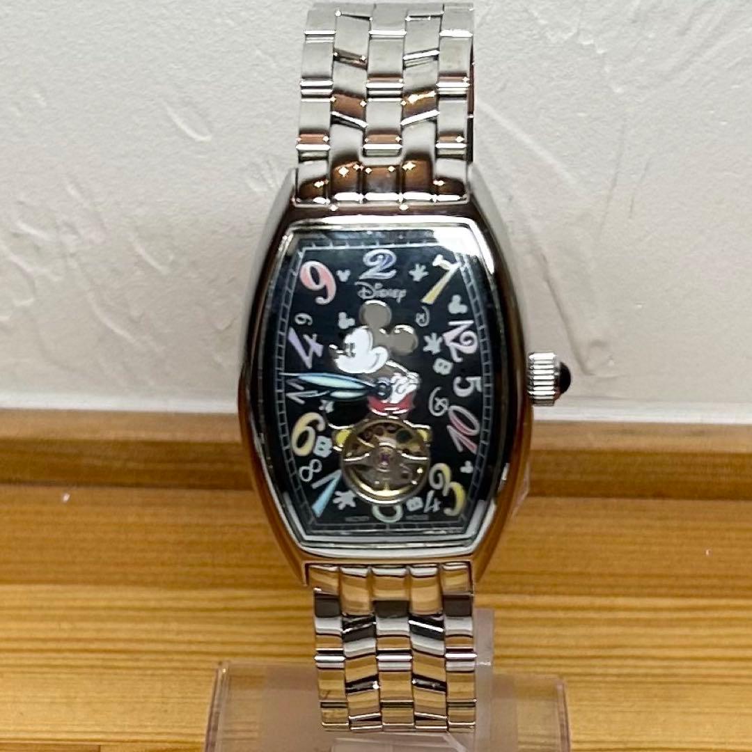 未使用級✨ 77周年 ディズニー ファンタジーアワー ミッキー 手巻き