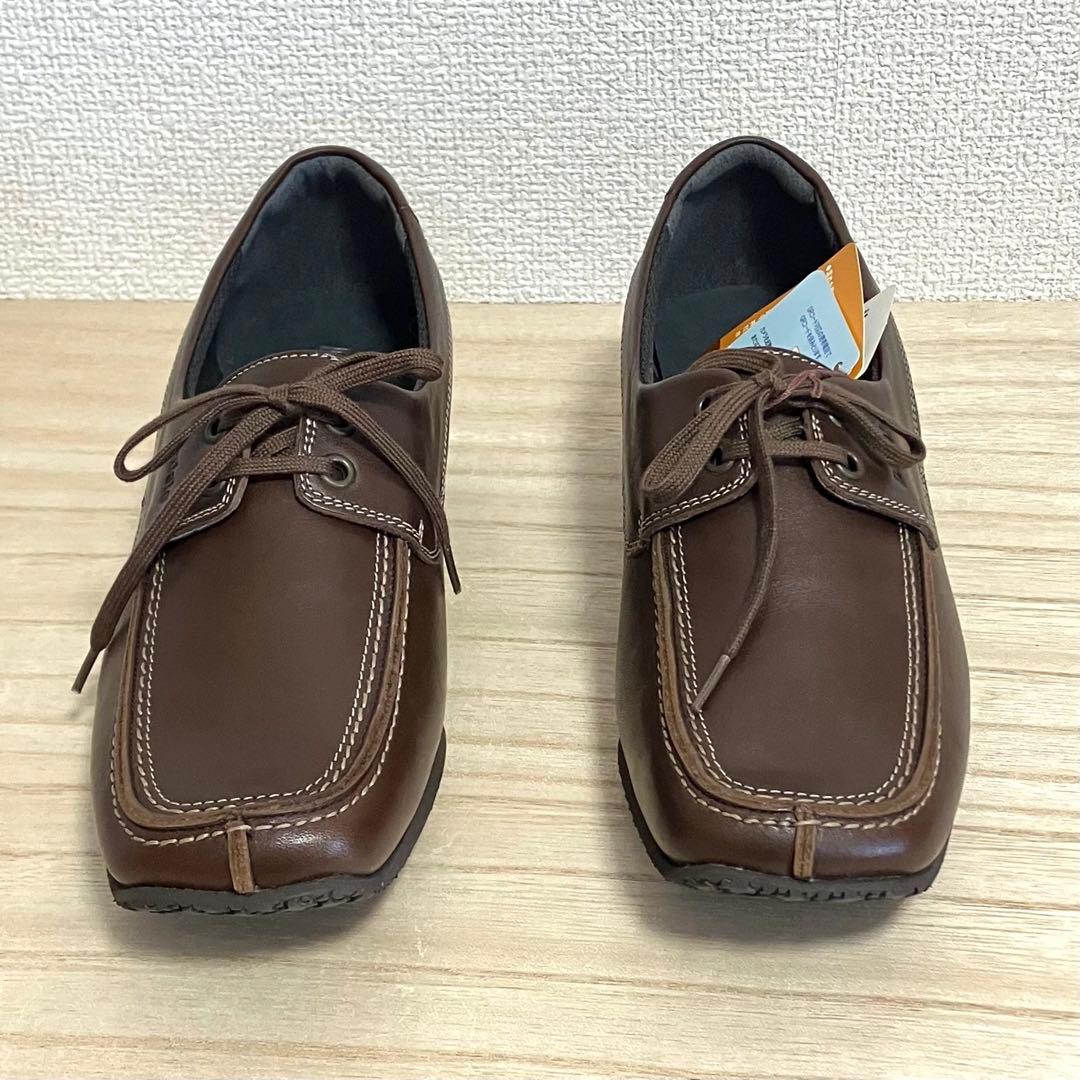 未使用品 タグ付き pedala ペダラ ブラウン 23.5cm