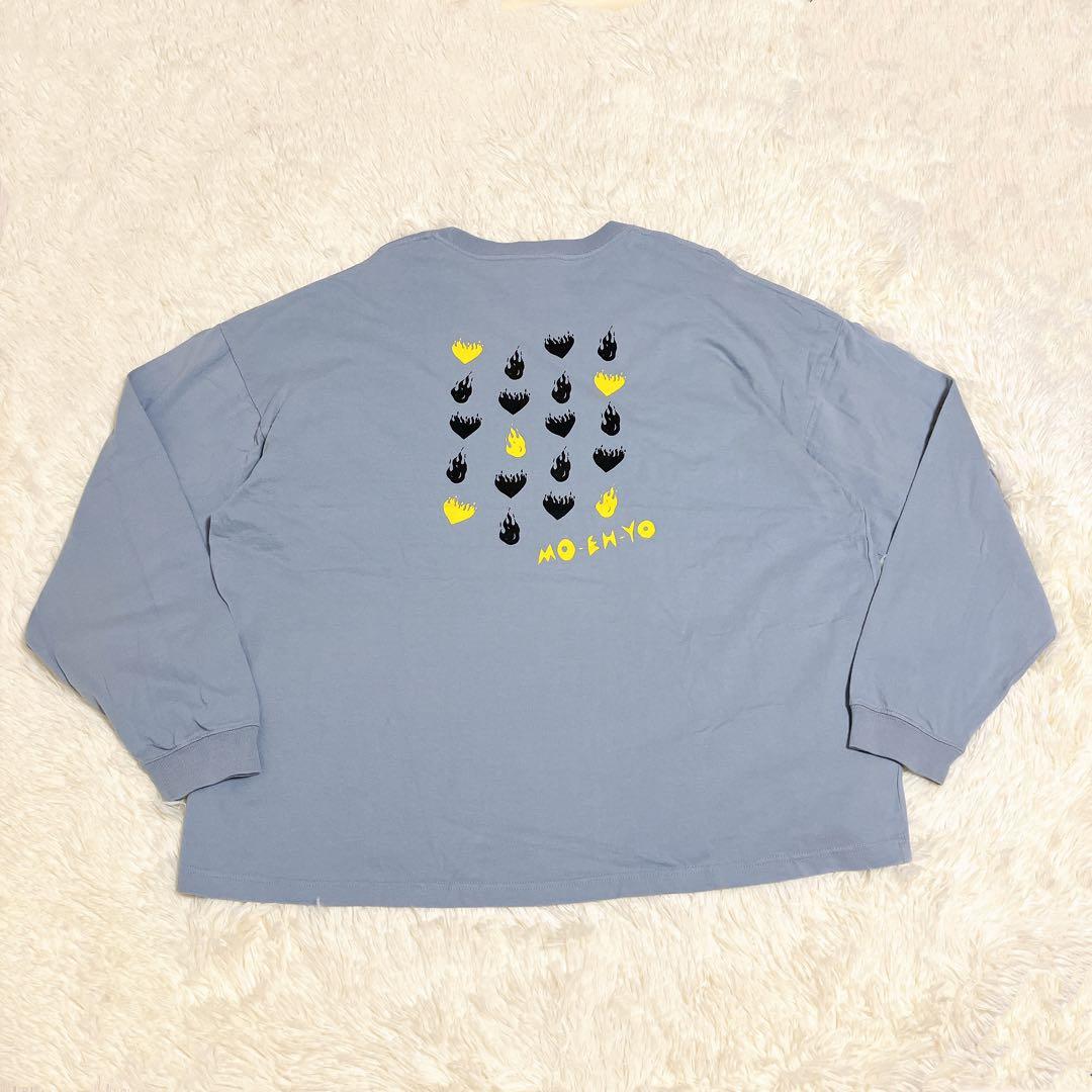 藤井風 燃えよ MOEHYO グッズ ロンT ロングTシャツ L スカイ - メルカリ