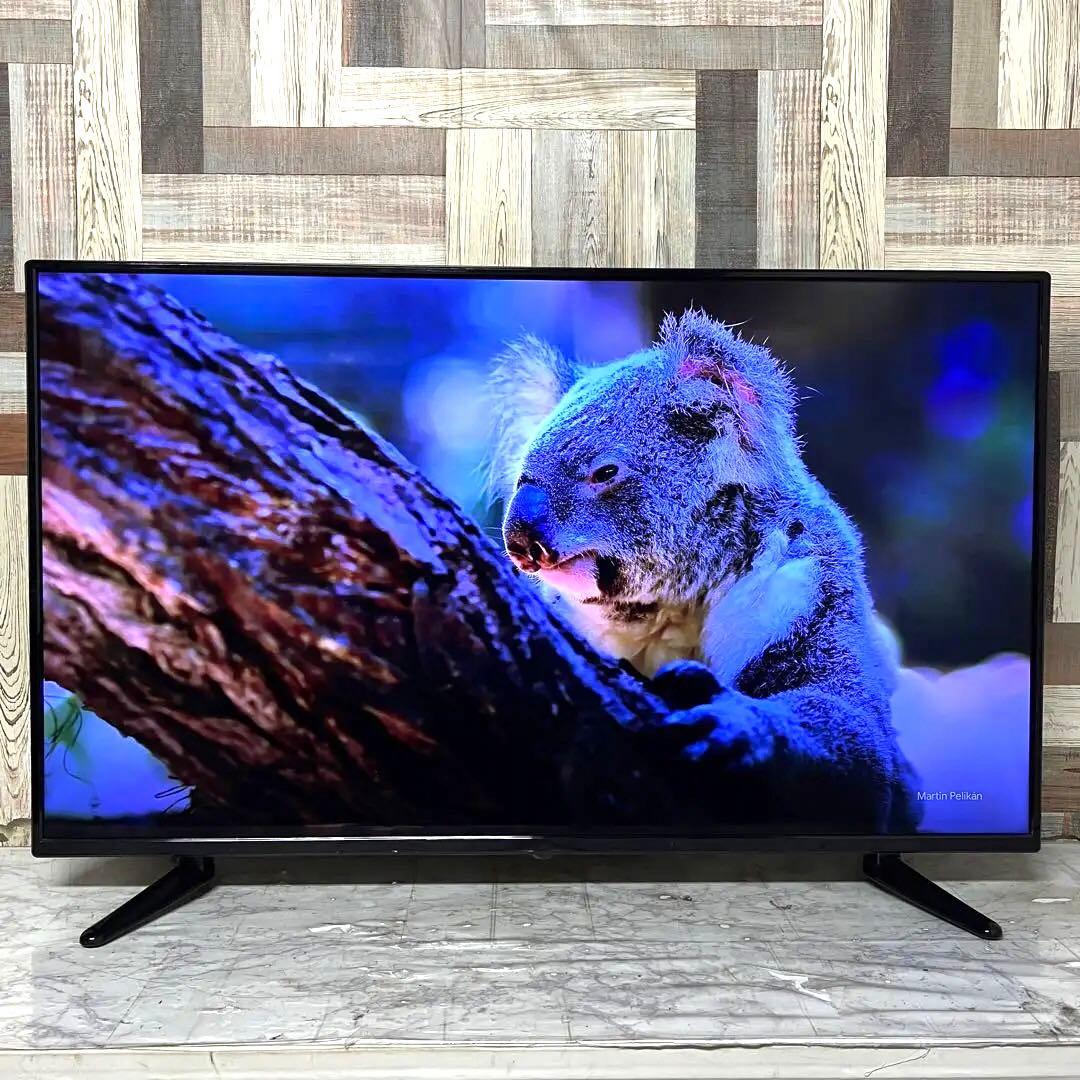 佐藤智也さん受渡専用マクスゼン50型4Kテレビ 東芝LSI搭載で操作も