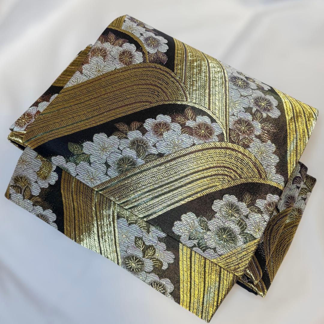 一体型 ワンタッチ帯 作り帯 豪華 袋帯 二重太鼓の通販｜www