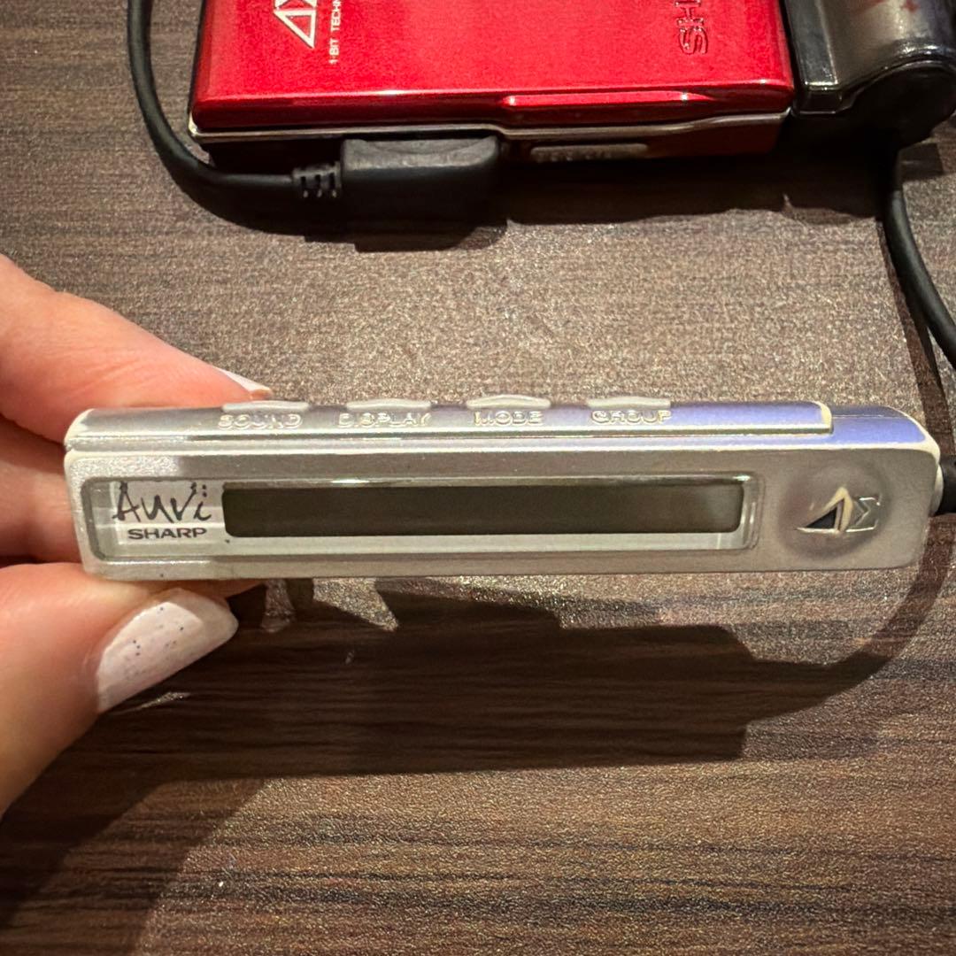 ジャンク品】SHARP ポータブルMDレコーダー MD-DS70-R - メルカリ