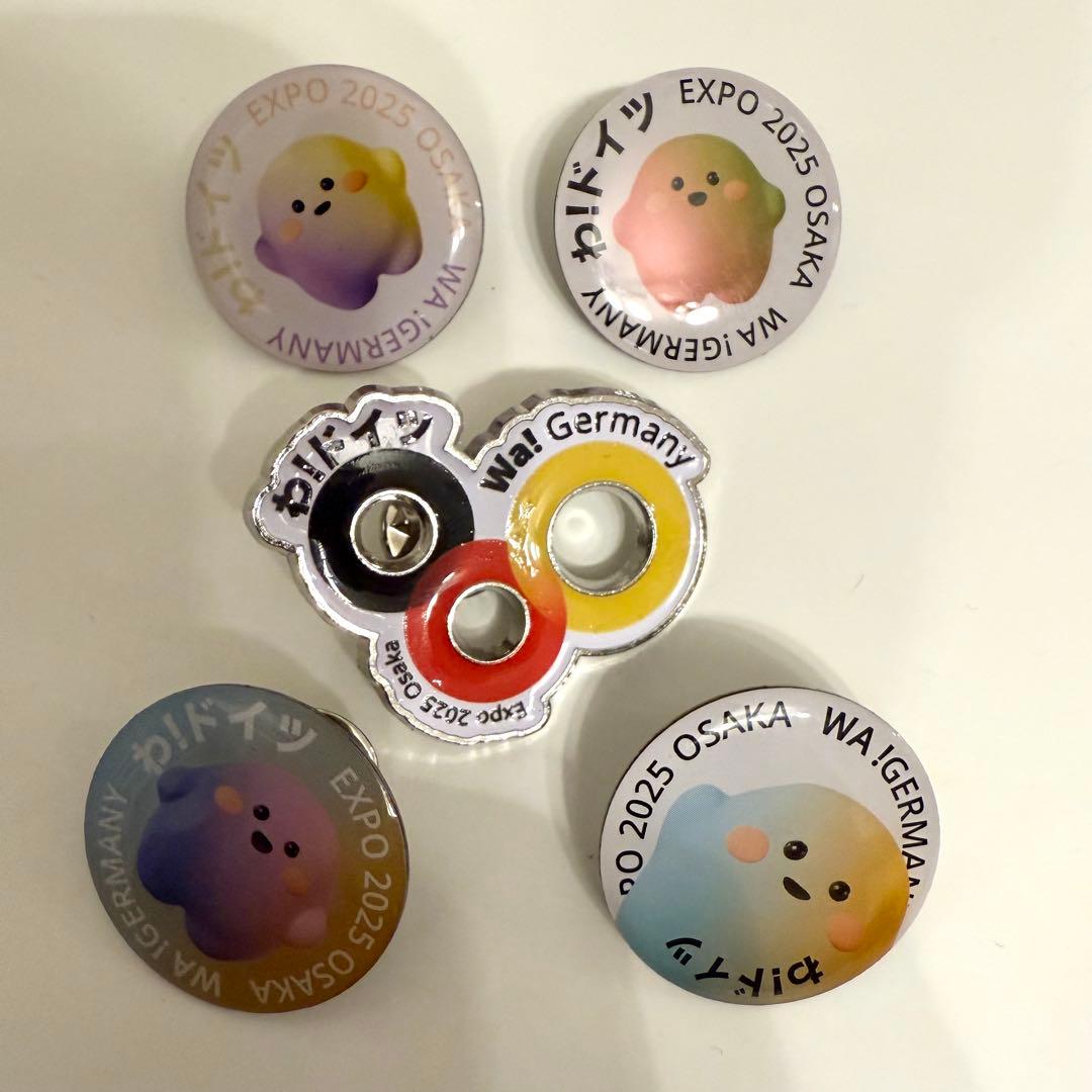 コンプリートセット】万博 ドイツ館 ピンバッジ サーキュラー - メルカリ