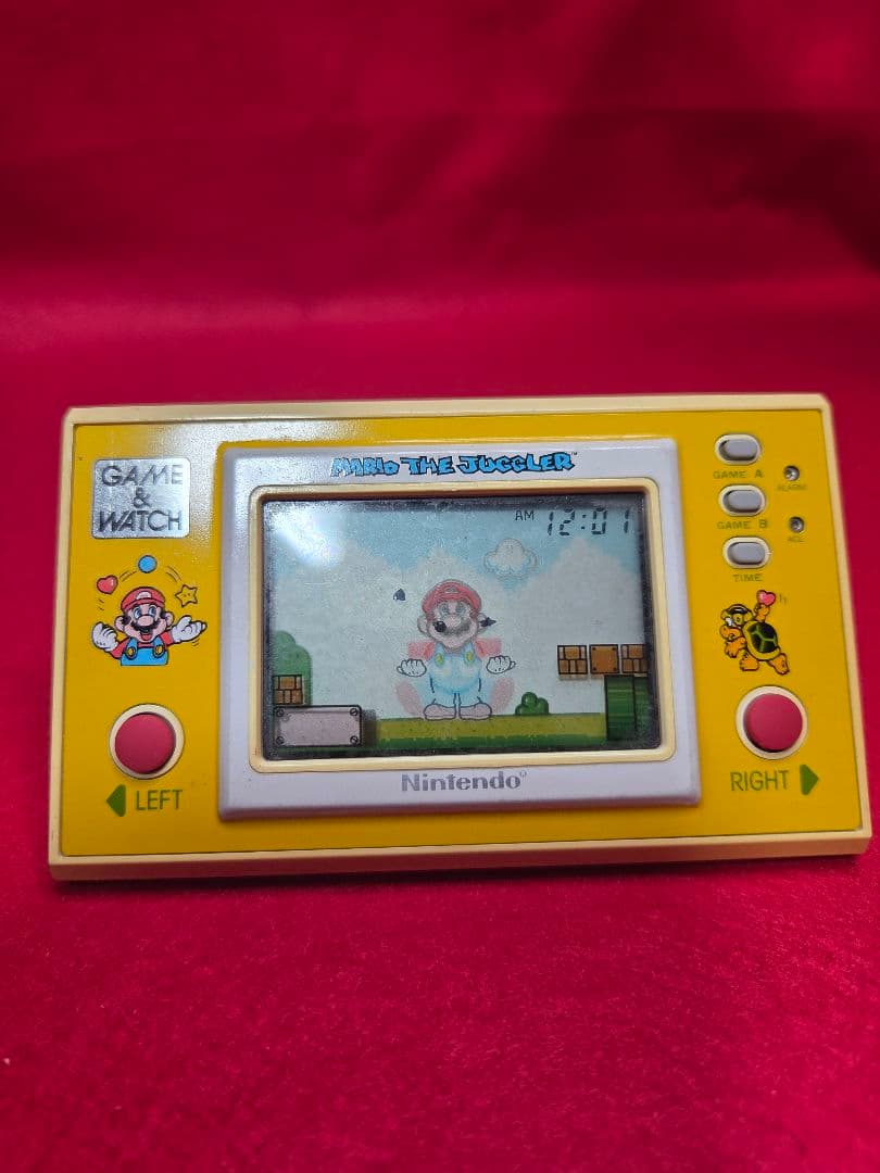 GAME&WATCH ゲームウォッチ　マリオザジャグラー　箱無し 2026年最新】MARIO THE JUGGLERの人気アイテム - メルカリ