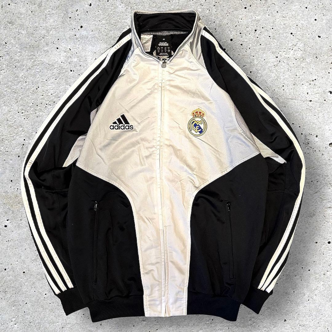 希少 レアルマドリード adidas トラックジャケット - メルカリ