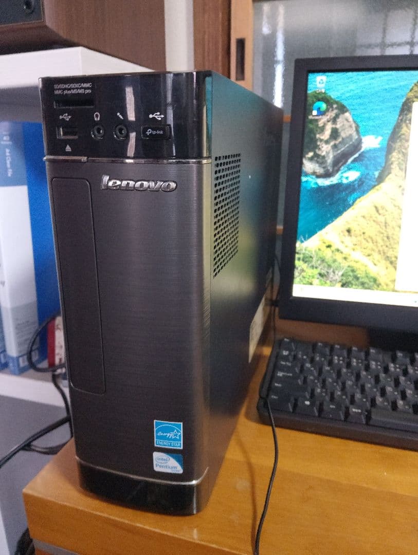 Fujitsu モニター LenovoデスクトップPC Windows11インス - メルカリ