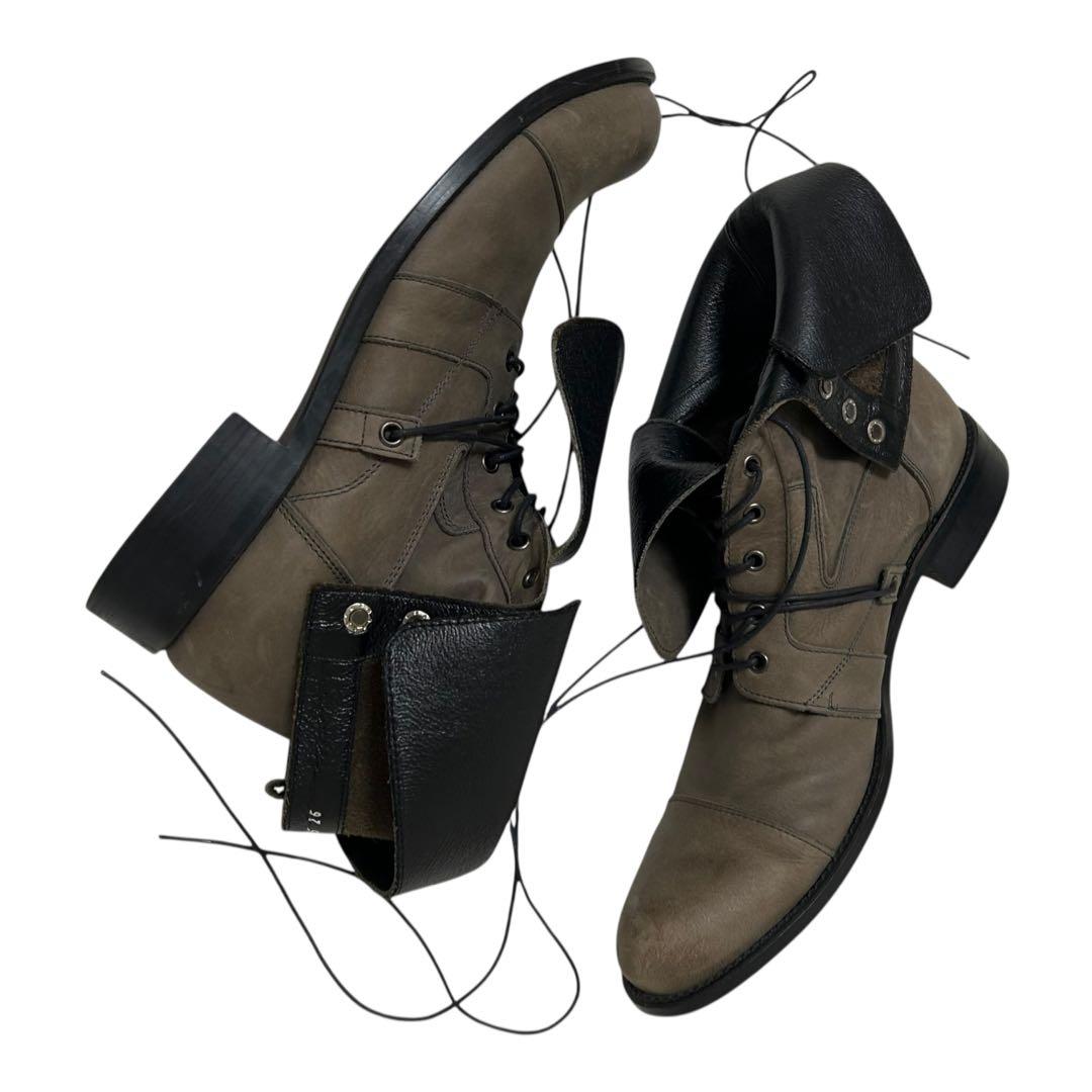 90´s vintage スエードブーツ グランジ y2k アメカジ