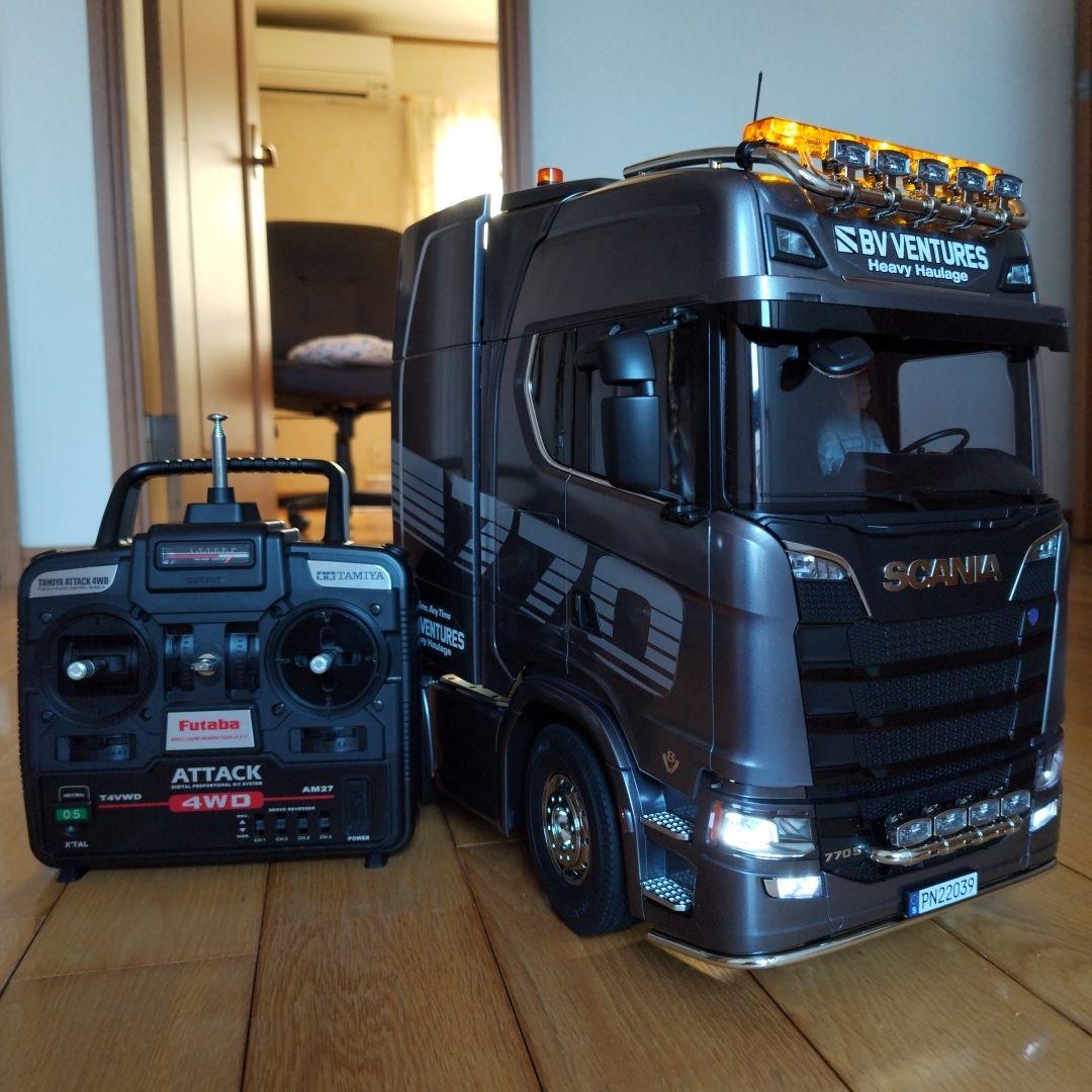 タミヤ スカニア770S 8×4×4 ガンメタ - メルカリ