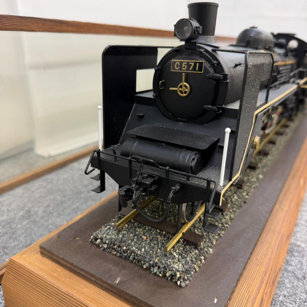 た*つ様 773776 レア C571 蒸気機関車 模型 鉄道 - メルカリ