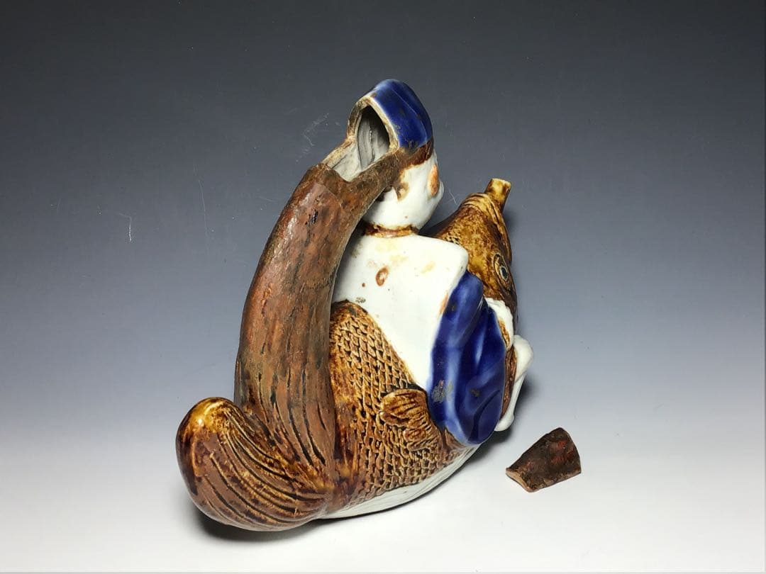 PRICE DOWN 」古平戸鯛恵比寿文水柱 - メルカリ