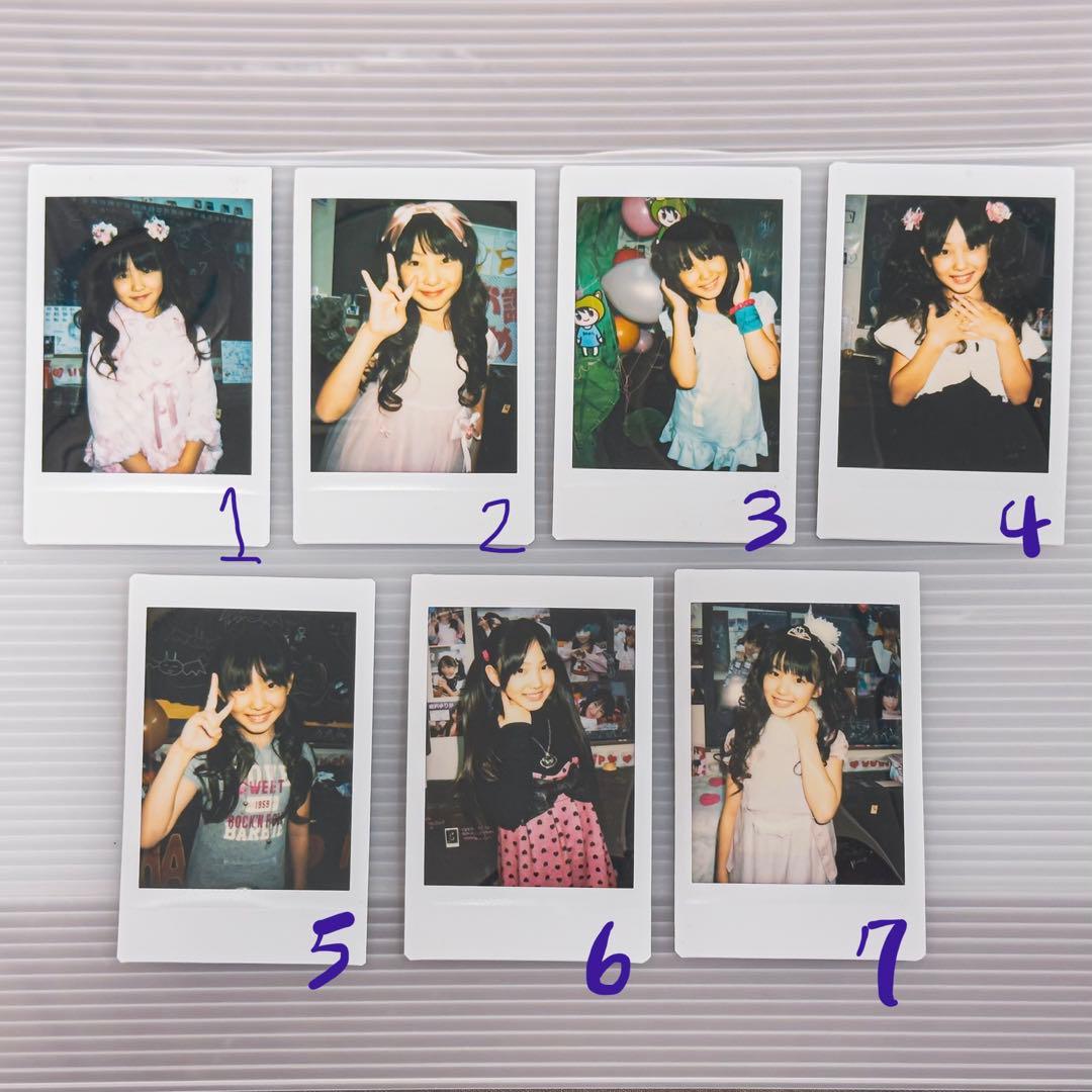 紫藤るい 紫堂るい 子役時代 チェキ7枚 - メルカリ