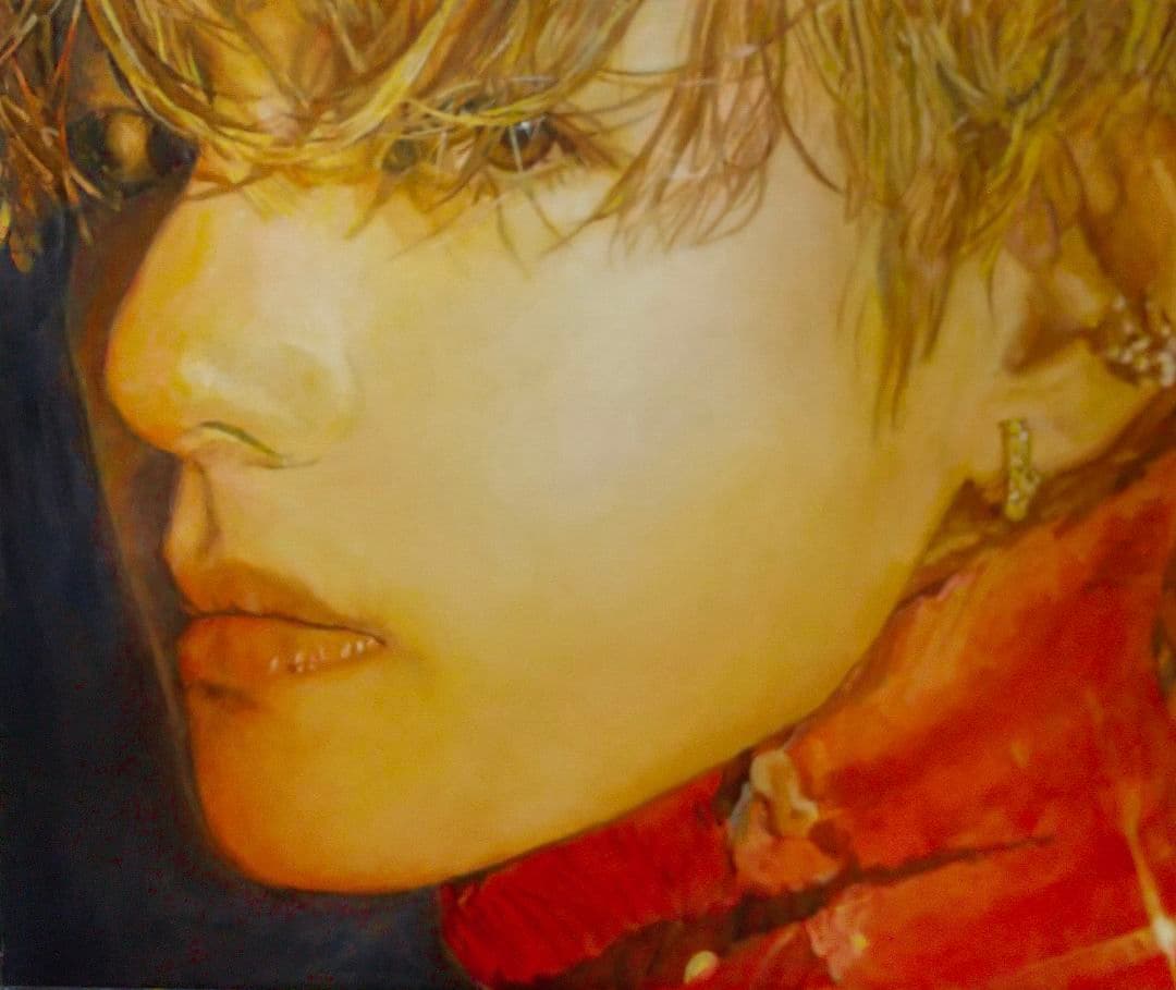 男性の肖像 油彩画 8号 F8 油絵 人物画#7 男性の肖像 油彩画 8号 F8 油絵 人物画#7 男性の肖像 油彩画 8号 F8