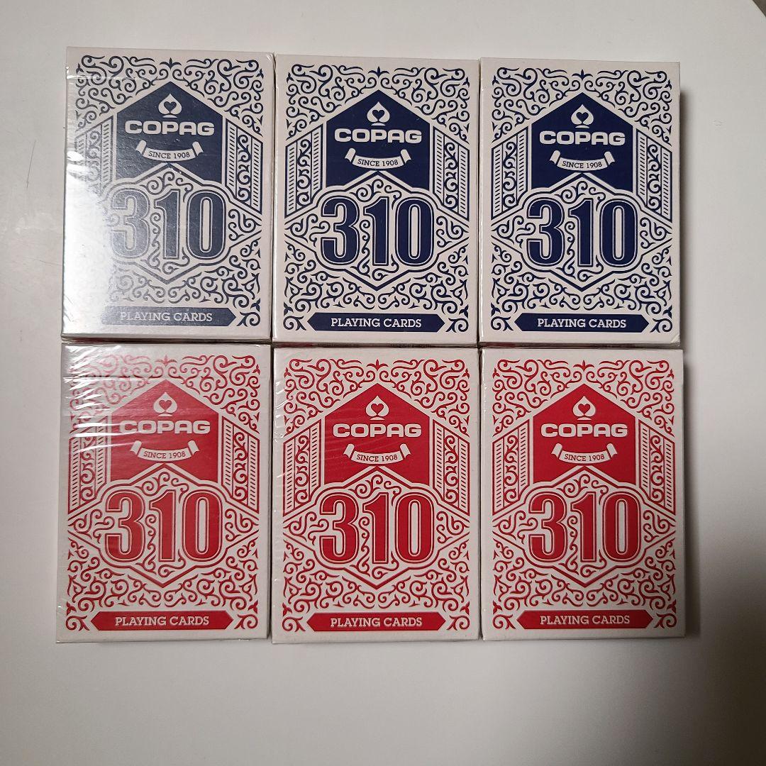 COPAG 310 トランプ 6個セット 赤 青 - メルカリ