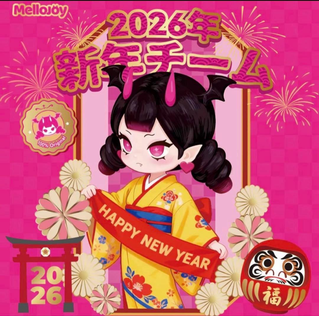 新品未使用] メロジョイ mellojoy 2026 新年チーム スクイーズ - メルカリ
