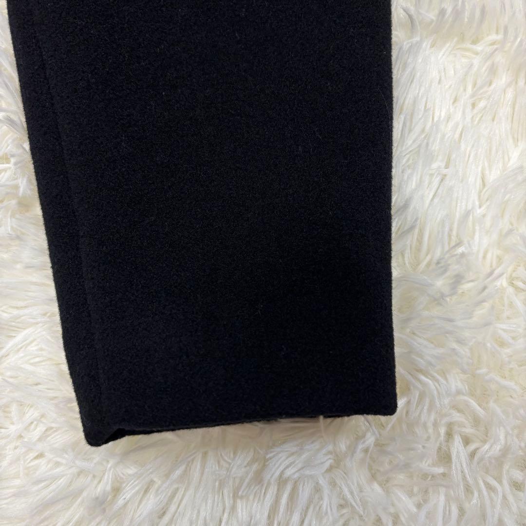 ティエリーミュグレー✨フレアロングコート✨黒✨ヴィンテージ✨女優襟✨ウール✨希少