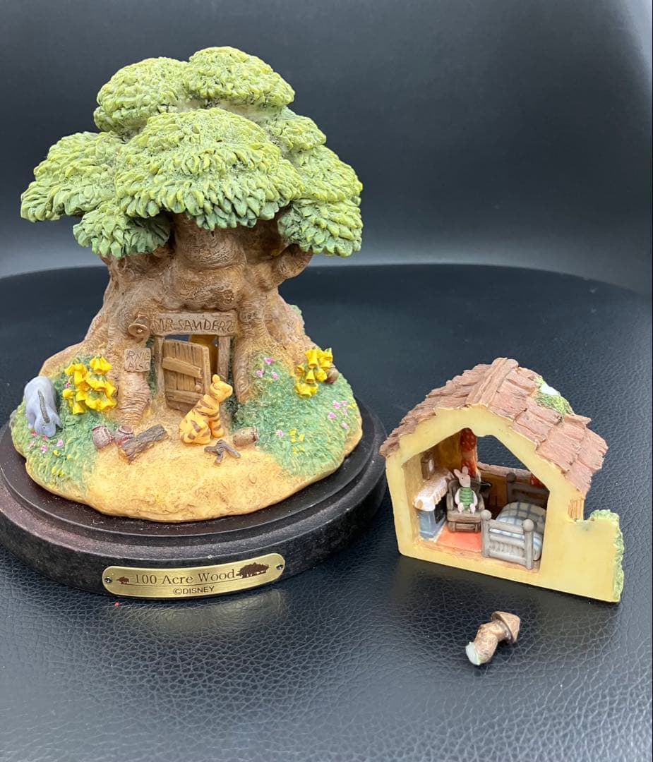 値下！くまのプーさん クラシックプー 100 Acre Wood 置き物 セット クラシックプー 100 Acre Wood 置物 - メルカリ