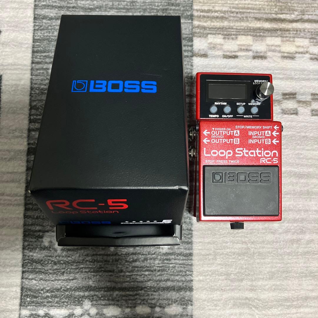 ギター BOSS RC-5 Loop Station Amazon.com: Boss RC-5 Loop Station Looper Pedal : Musical Instruments