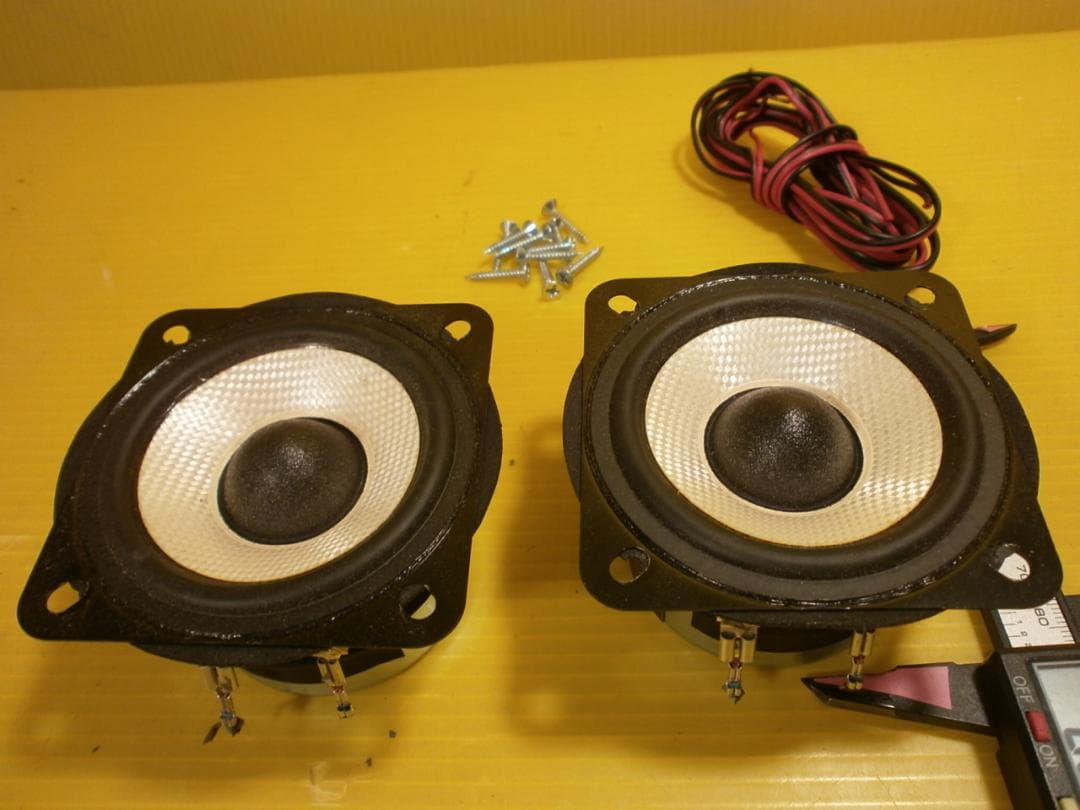 送料無料 ONKYO 8センチウーハー　 7.5WX2　8オーム