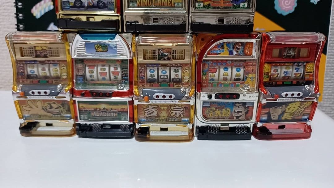 ミニチュアスロット台吉宗、番長など色々8個セット！ - メルカリ