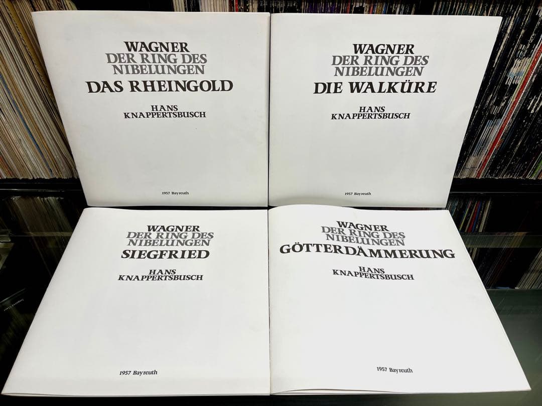 クナッパーツブッシュ『ニーベルングの指環』1957年！,16枚組,日本
