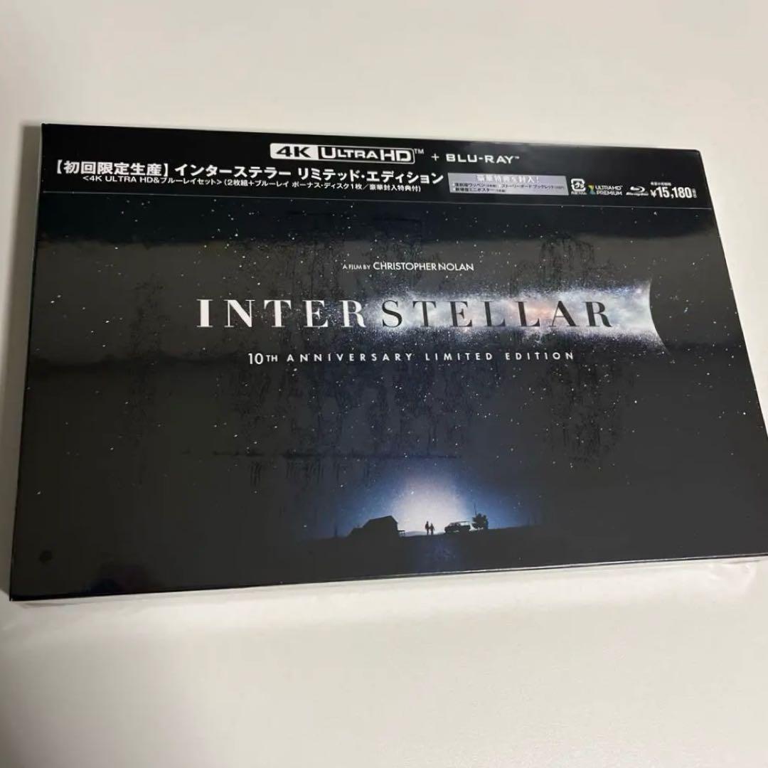 インターステラー 10周年記念限定版 4K UHD + Blu-ray 初回生産 - メルカリ