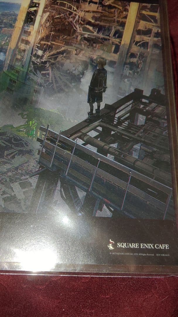 NieR:Automata スクエニカフェ 直筆サイン付ランチョン ヨコオタロウ