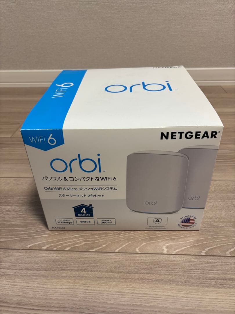 NETGEAR Orbi WiFi 6 ルーター 2台セット Orbi WiFi 6 Mini 3台セット - RBK753 | NETGEAR