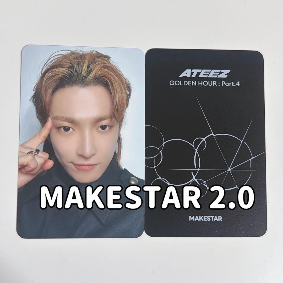 MAKESTAR 2.0】ATEEZ ホンジュン GH4 トレカ - メルカリ