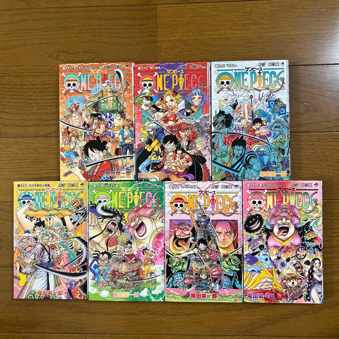 ONE PIECE 7巻セット 93巻〜99巻 - メルカリ