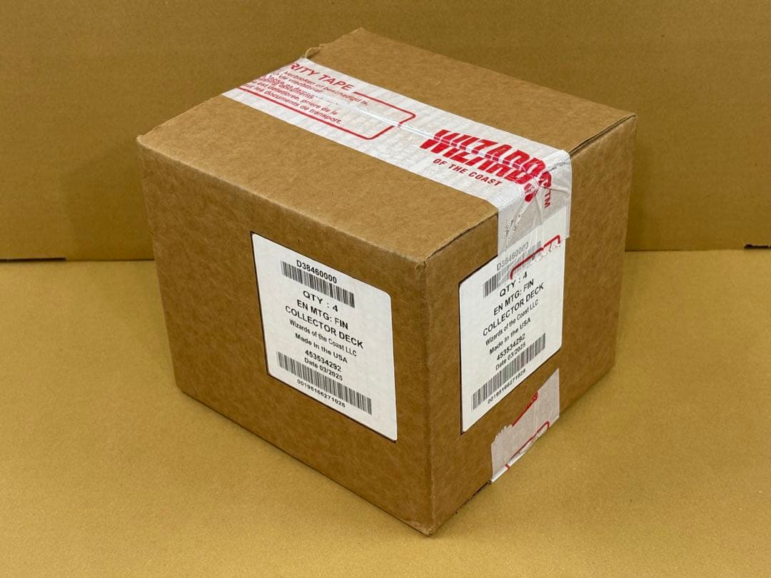 新品未開封!! MTG FINALFANTASY 統率者 コレクター版 英 4種 FINAL FANTASY コレクター版統率者デッキ4種アソート 英語版 BOX【MTG