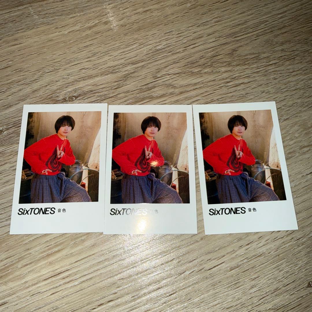 SixTONES 松村北斗 音色 特典 トレカ カード - メルカリ