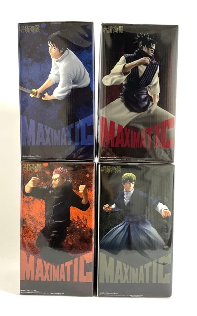 未開封】呪術廻戦 MAXIMATIC 虎杖悠仁×禪院直哉×脹相×乙骨優太 - メルカリ