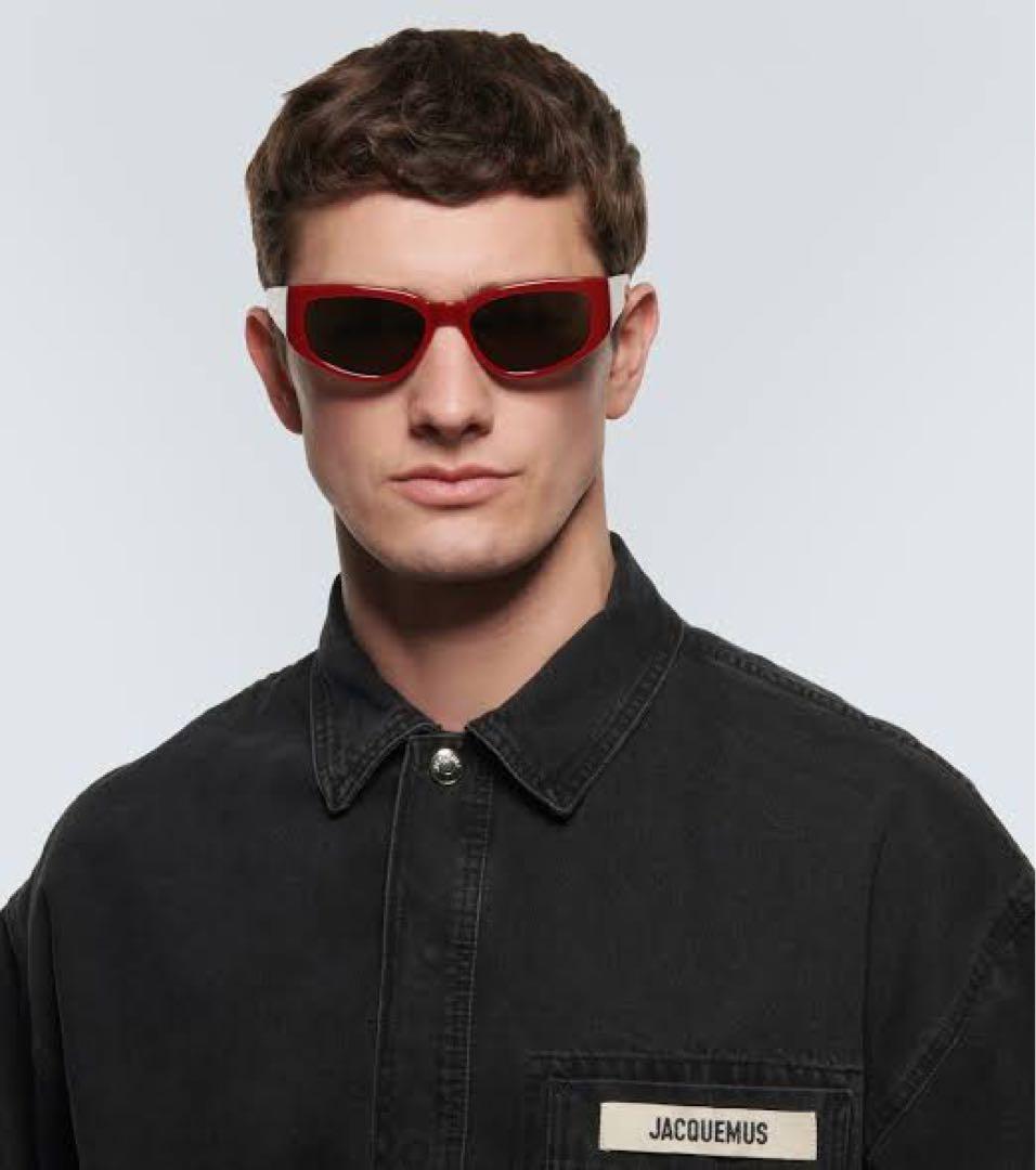 jacquemus gala サングラス 黒 芦澤竜誠 愛用ブランド - メルカリ