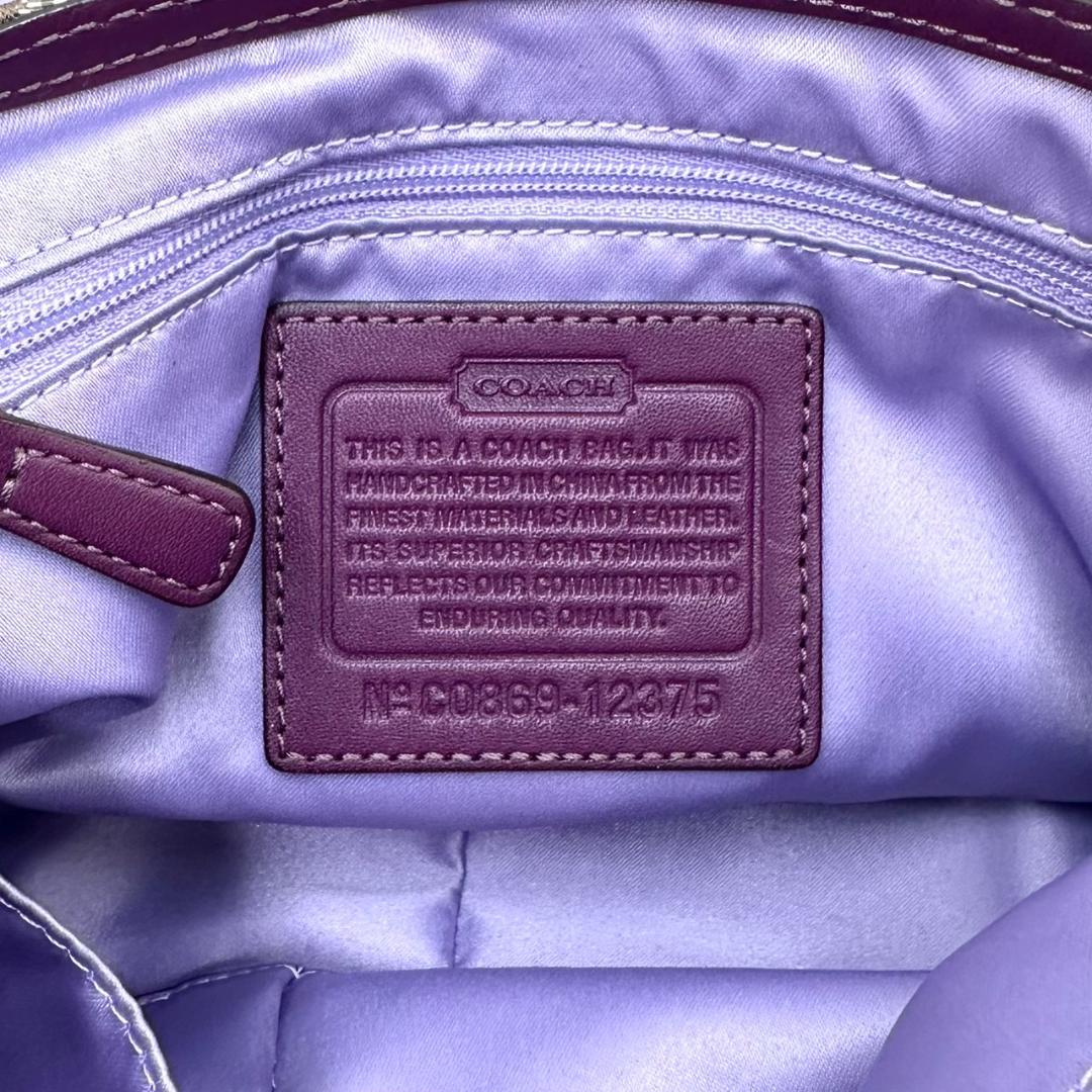 COACH コーチ ソーホー ワンショルダーバッグ シグネチャー 希少カラー