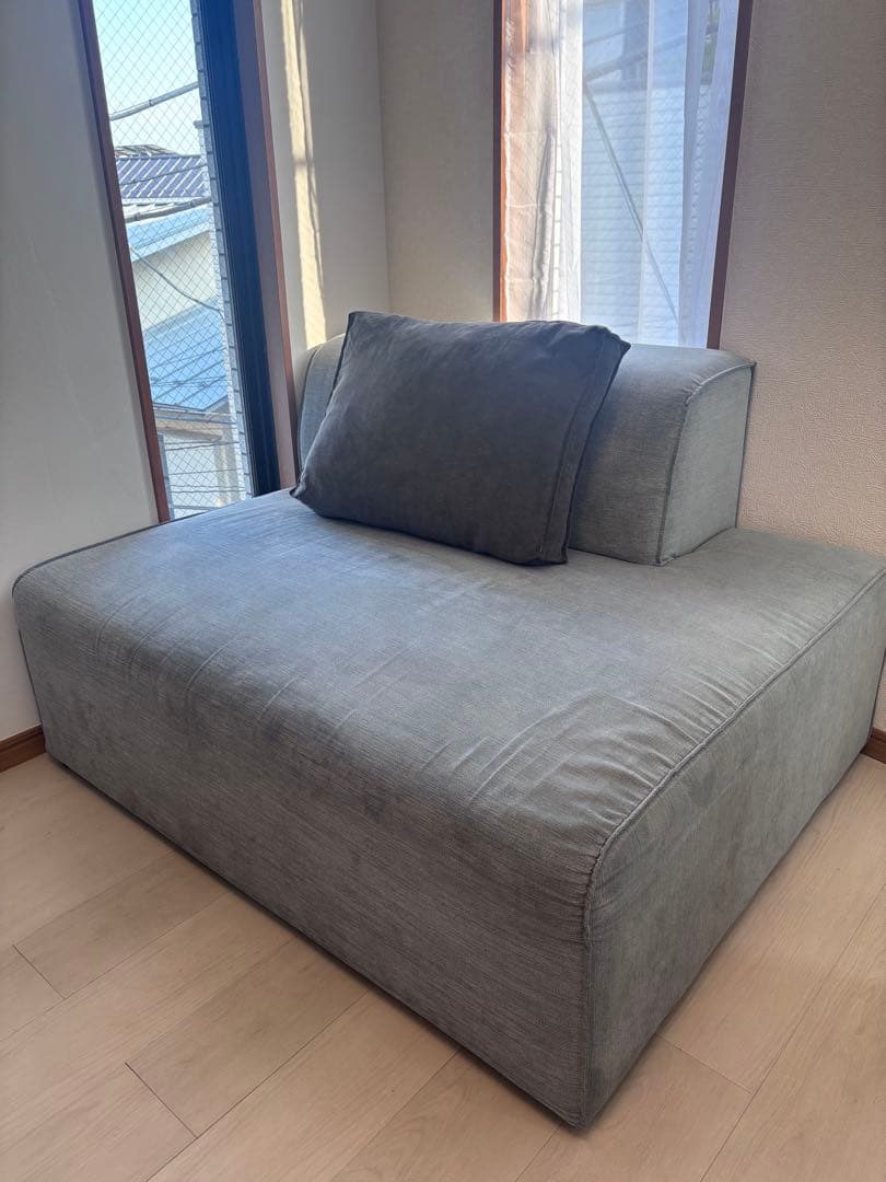 KARE インフィニティ セミオットマン エレメンツ グレー ライト ソファ インフィニティ セミオットマン エレメンツ グレー ライト ソファ