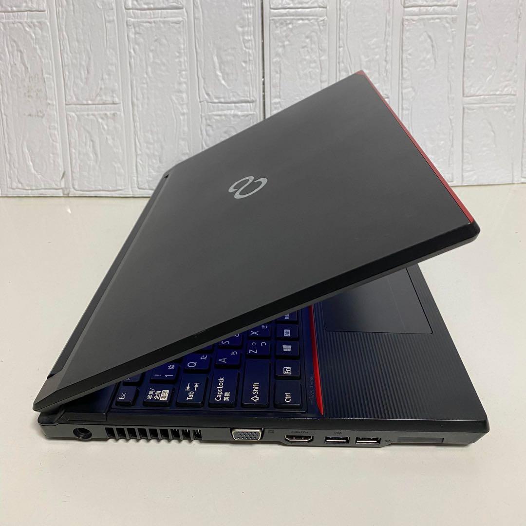 Windows11 オフィス2024年SSD Bluetooth富士通ノートPC