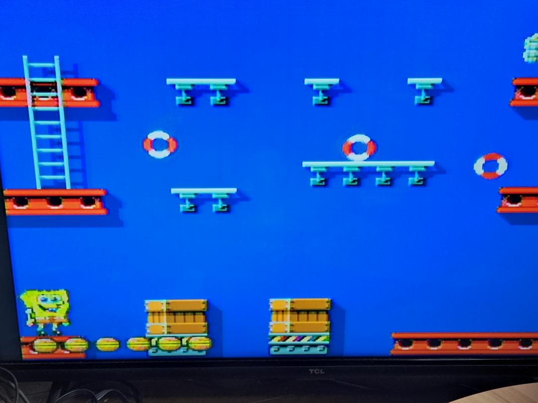 未使用品】スポンジボブ TVゲーム（外国製）レトロゲーム風 - メルカリ