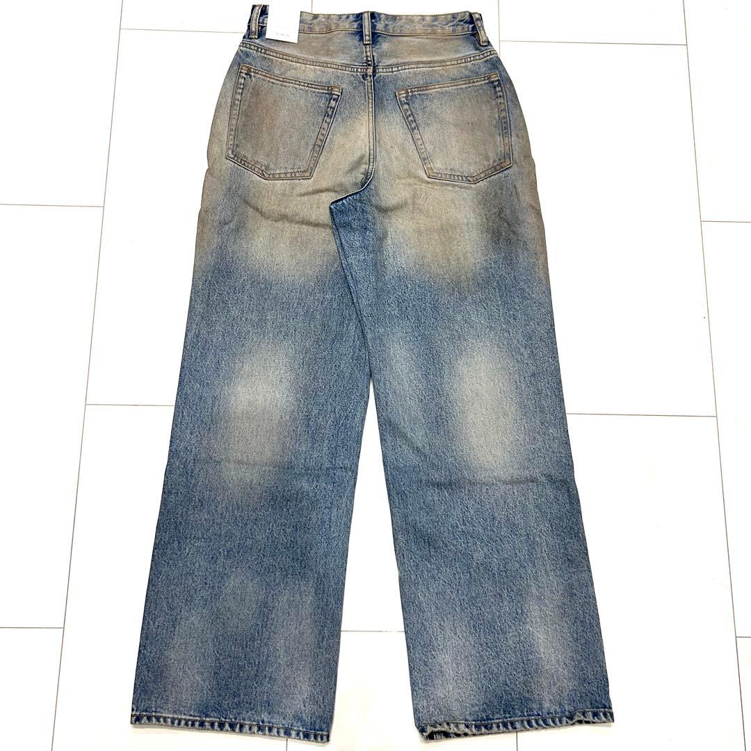 ZARA ヴィンテージ加工バギーフィットジーンズ アクネ風 メンズ - メルカリ