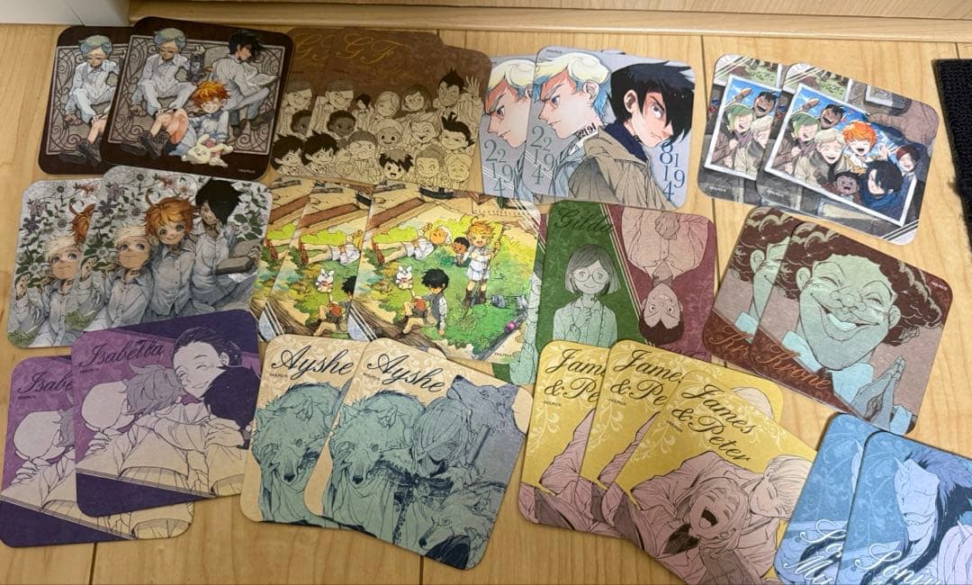 約束のネバーランド　アートコースター　まとめ売り 約束のネバーランド アートコースター - メルカリ