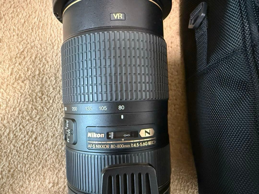 ニコン 望遠AF-S NIKKOR80-400mmf:4.5-5.6G ED