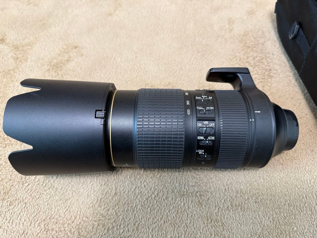 ニコン 望遠AF-S NIKKOR80-400mmf:4.5-5.6G ED