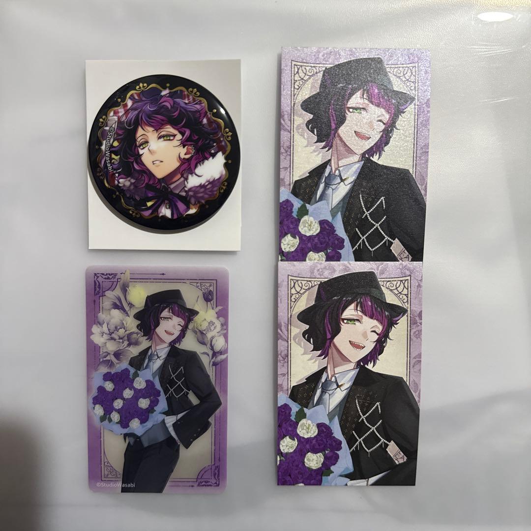 あくねこ ラムリ 4周年 缶バッジ クリアカード 特典 - メルカリ