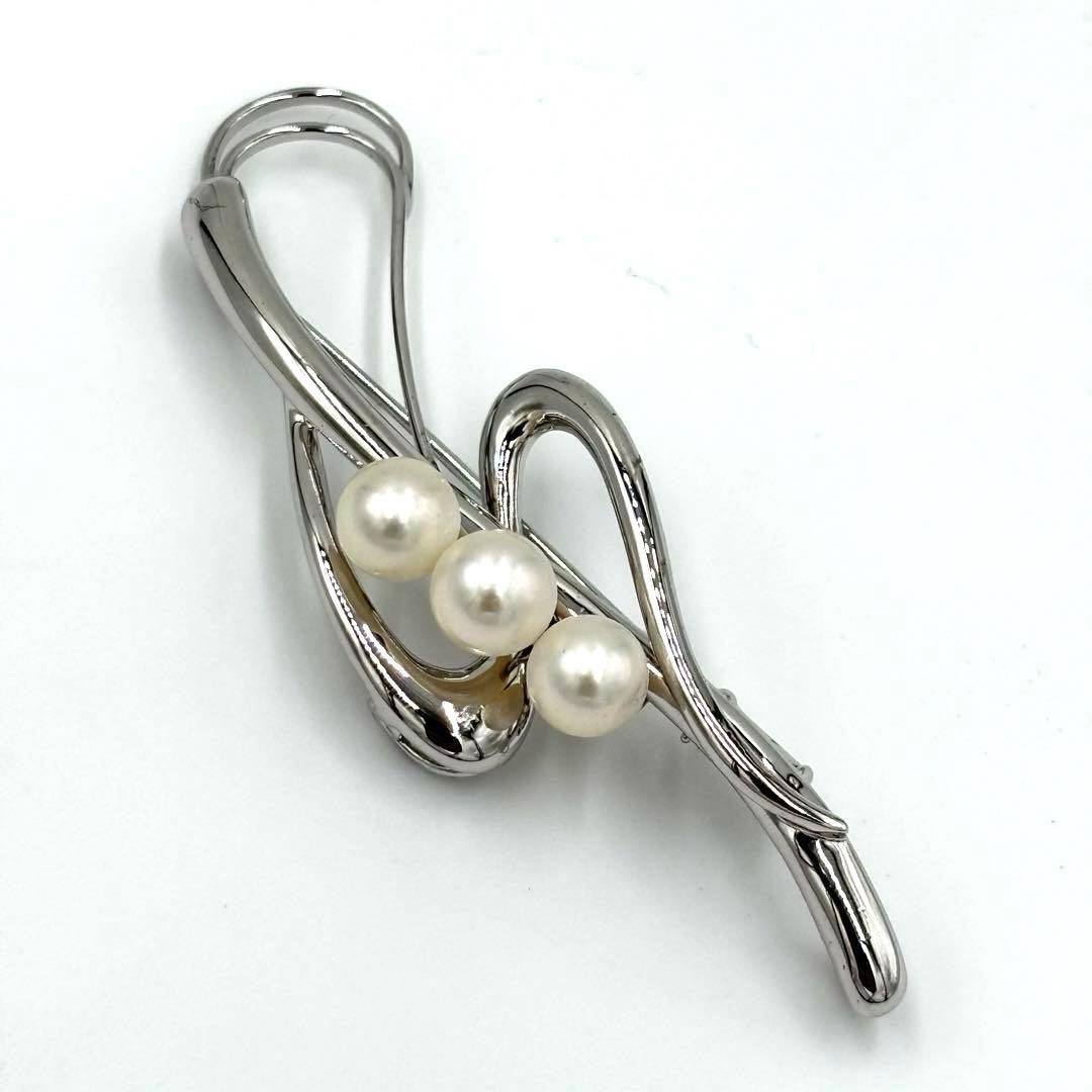 【ひかたちばな】田崎真珠 タサキ ブローチ パール アコヤ真珠シルバーSV 値下げました！田崎真珠アコヤパールブローチ - メルカリ