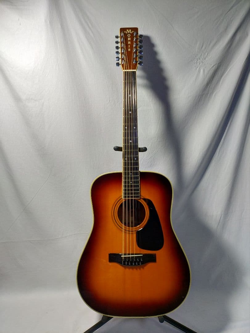 Morris TF B-45 12弦ギター 製造年1978年頃ハードケース付属