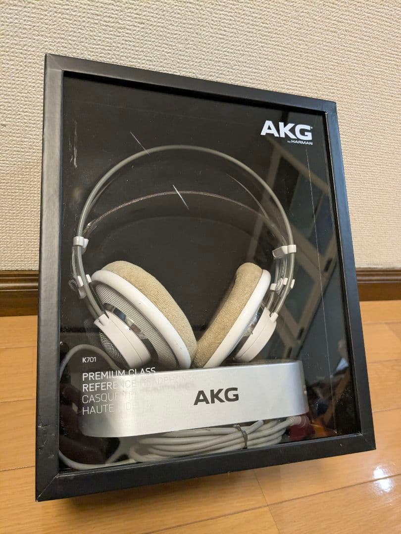 AKG K701 有線ヘッドホン ヘッドホンナビ】AKG K701