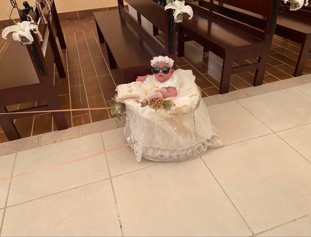 結婚式リングガール歩行器 ハンドメイド - メルカリ