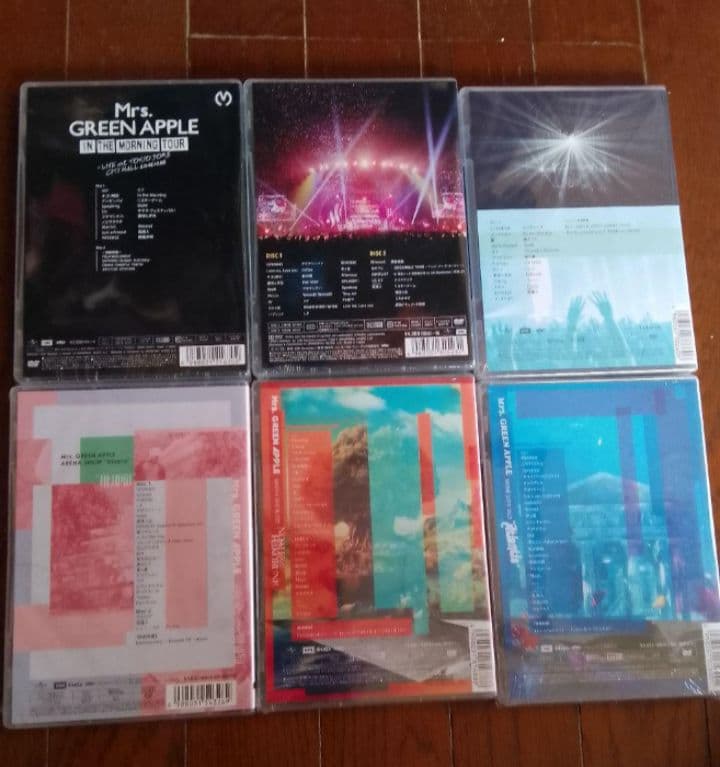 新品未開封 Mrs.GREEN APPLE DVD 6作品 - メルカリ
